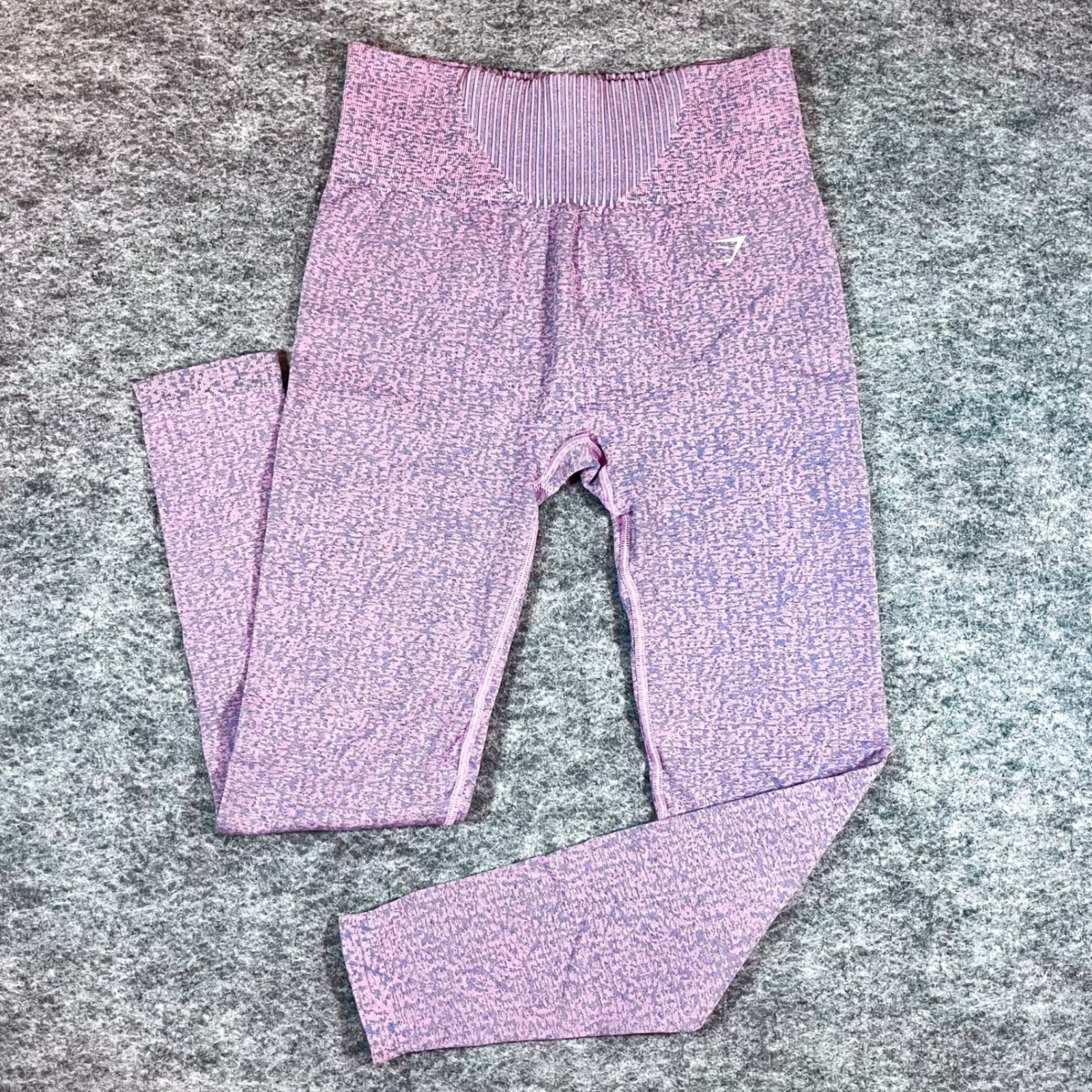 Gymshark Seamless Leggings Womens Xs (2-4) Pink Purple High Waisted Yoga Gym